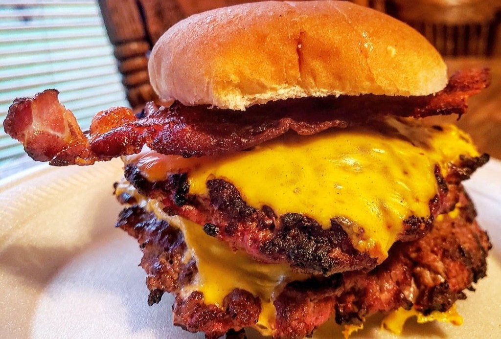 Double bacon cheeseburger