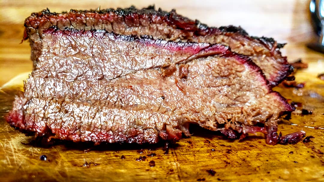 Juicy smoked chuck roast