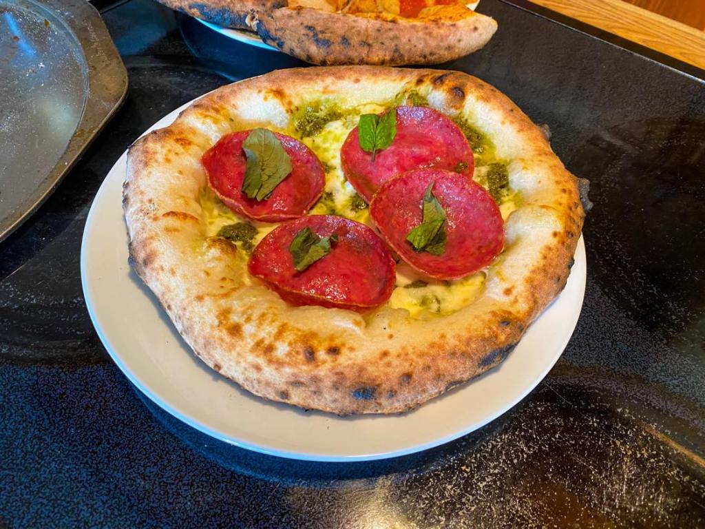 My first Neapolitan pizza